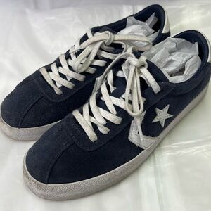Converse Blue Suede Sneakers Size 7 Tennis Shoe